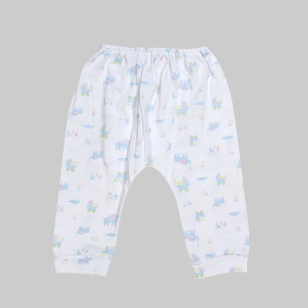 Set 3 quần sơ sinh dài CF Xanh dương