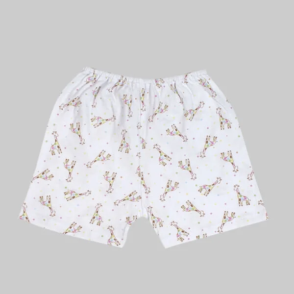 Set 3 quần sơ sinh ngắn CF Cam