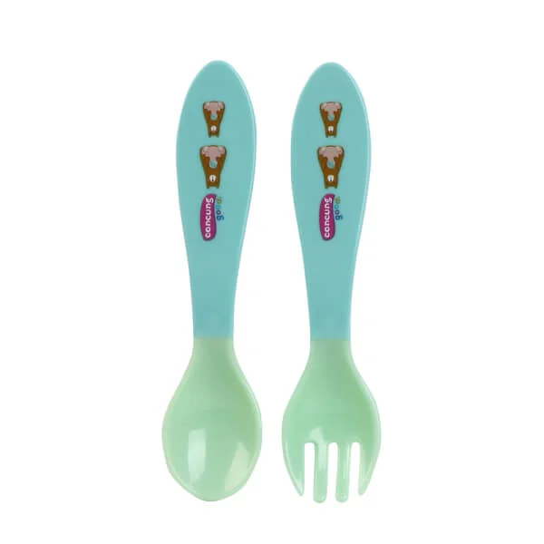 Bộ đồ dùng ăn uống ConCung Good (Xanh lá )