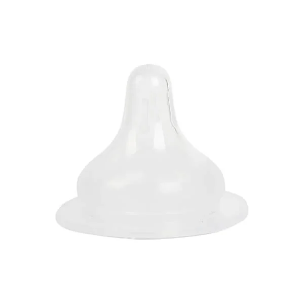 Vỉ 1 núm ty ConCung Good silicone cổ rộng siêu mềm (size L, 6M+)