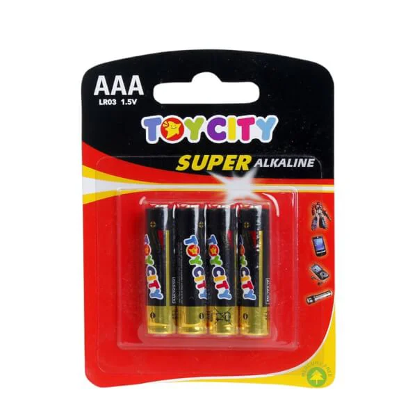Pin AAA TOYCITY Super Alkaline - Vỉ 4 viên