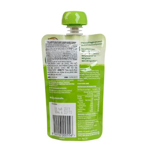 Cơm Ý Risotto Rau Củ Happy Tummies Rafferty’s Garden