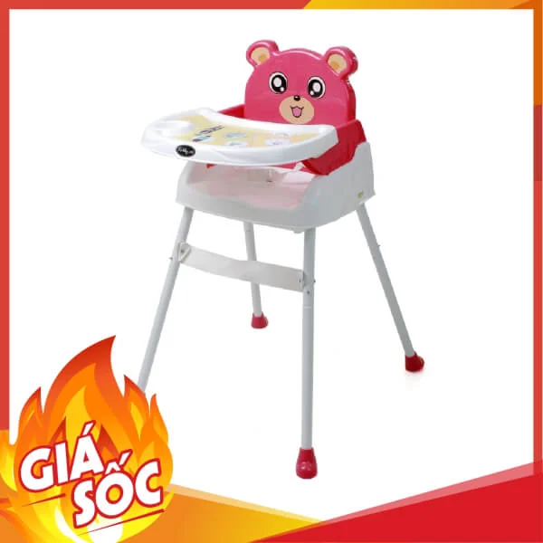 Ghế ngồi ăn đa năng 4 trong 1 CD -H135 (Hồng)
