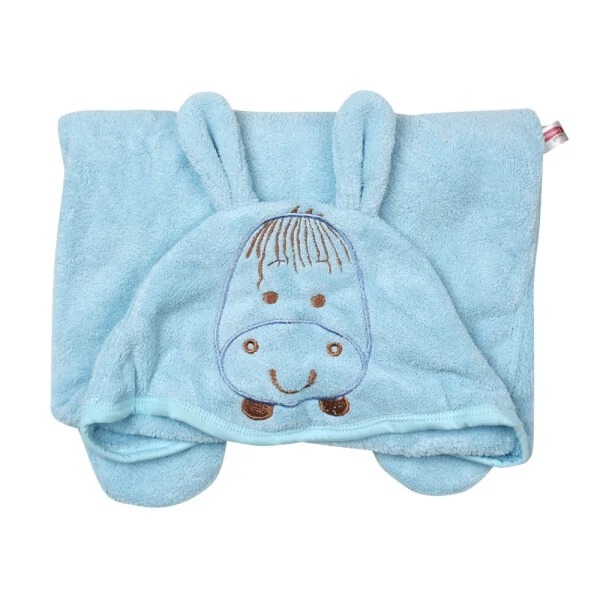 Khăn choàng tắm cho bé ConCung Good (màu xanh)