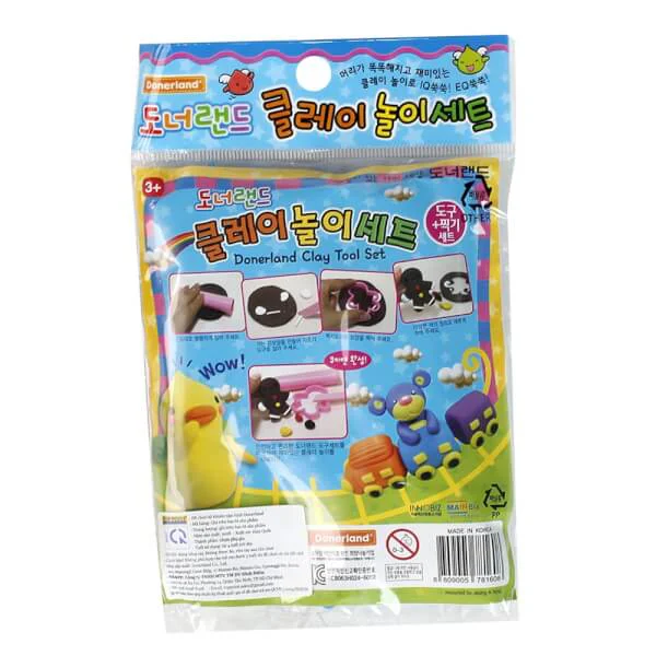 Bộ khuôn nặn hình Donerland FB01031
