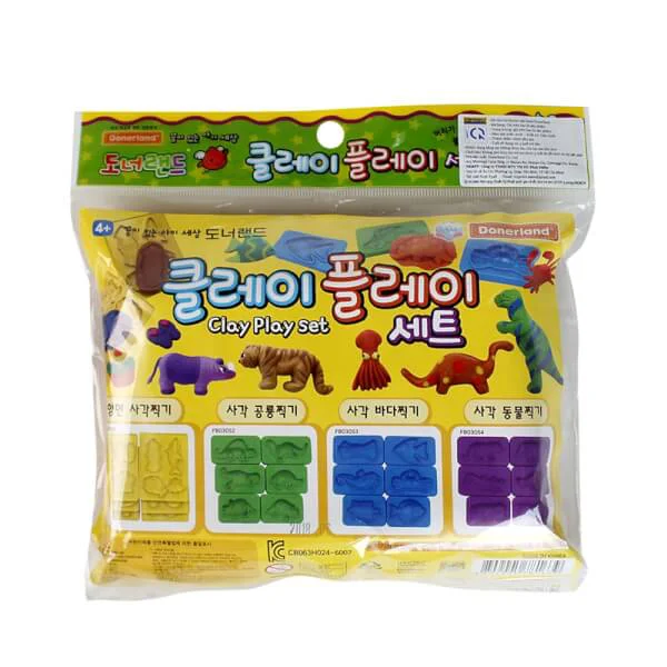 Bộ khuôn nặn hình Donerland FB03051