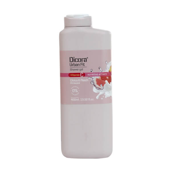 Gel tắm VITAMIN  C - Citrics and Peach Dicora 400ml