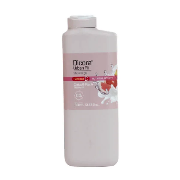 Gel tắm VITAMIN  C - Citrics and Peach Dicora 400ml