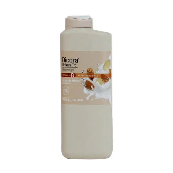 Gel tắm VITAMIN  B -  Almonds and Nuts Dicora 400ml