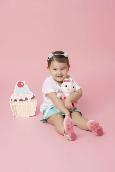 Chân váy kaki bé gái CF G048017 Xanh