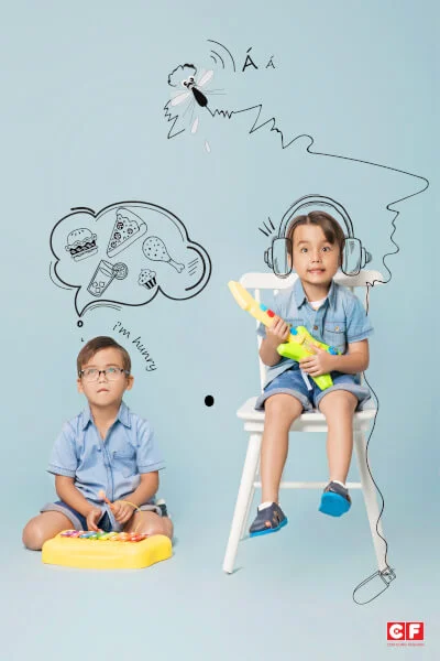 Áo sơ mi Jeans bé trai tay ngắn CF B068028 Xanh jean