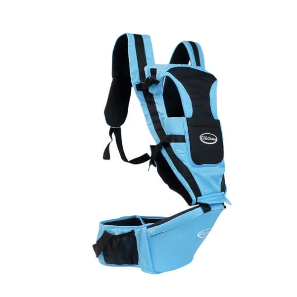 Địu bé 8 in 1 Gluck Baby (xanh)