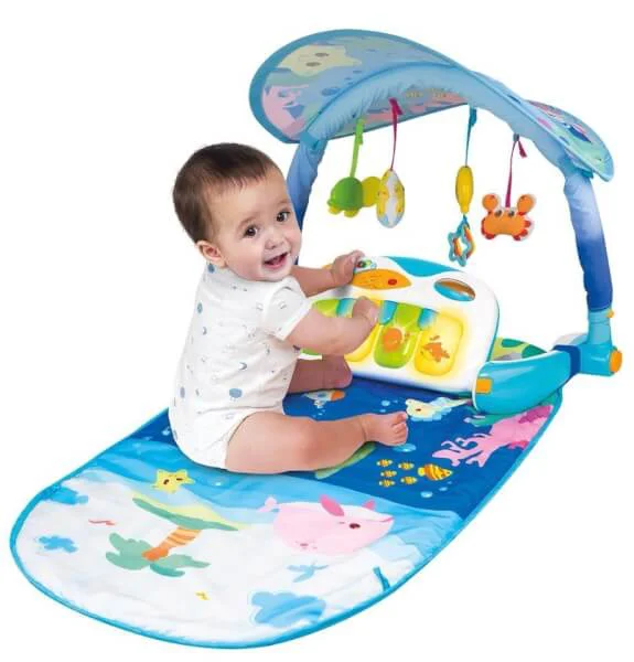 Thảm nằm chơi  3D đa năng có đàn nhạc mã 000860 hiệu Winfun