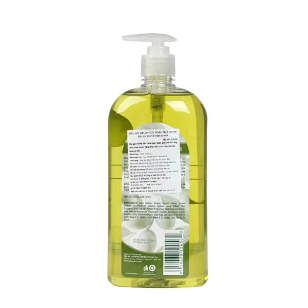 Dầu Gội Delon với tinh dầu Olive 725ml (xuất xứ Canada)