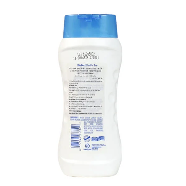 Dầu gội trẻ em 2 trong 1 cho da nhạy cảm Perfect Purity - KD20 (355ml)
