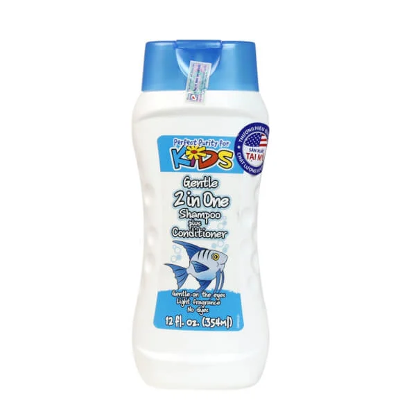 Dầu gội trẻ em 2 trong 1 cho da nhạy cảm Perfect Purity - KD20 (355ml)