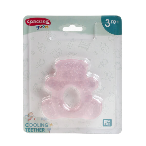 Gặm nướu lạnh Gấu Teddy đáng yêu ConCung Good - Hồng