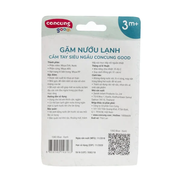 Gặm nướu lạnh Cầm tay siêu ngầu ConCung Good - Xanh