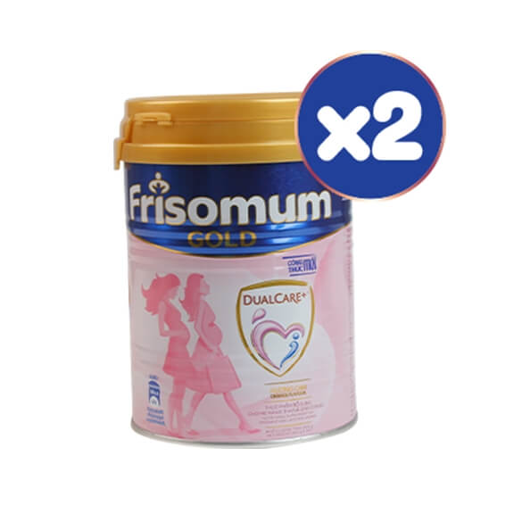 Combo 2  lon Friso Mum Gold hương Cam, 900g