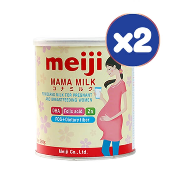 Combo 2 lon Meiji mama milk 350g