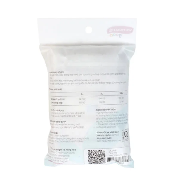 Combo 3 Quần lót tiện lợi Concung Good (Olefin, size L, 5 cái/gói)