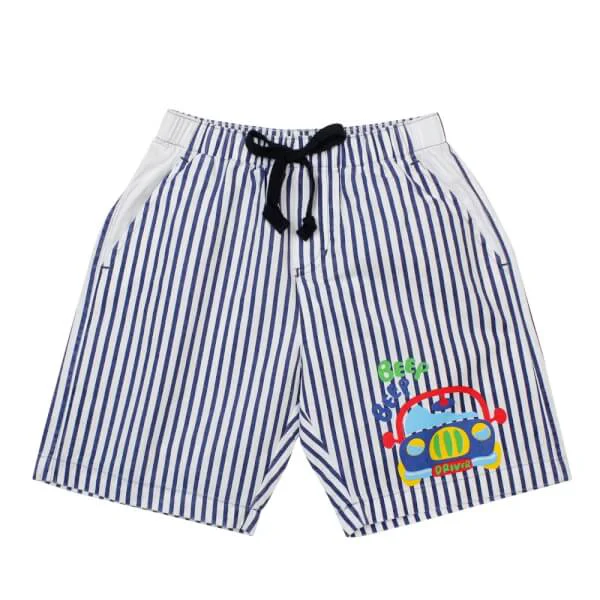 Quần kaki bé trai ngắn CF B098053 ( 3Y, Xanh đen )