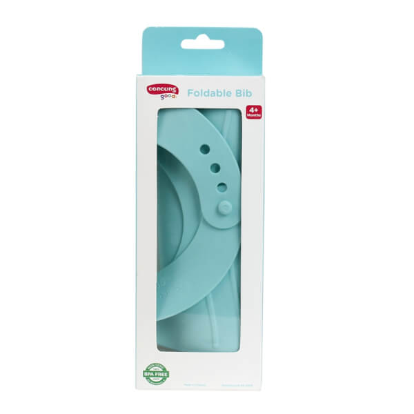 Yếm hứng thức ăn silicone ConCung Good(Xanh lá)