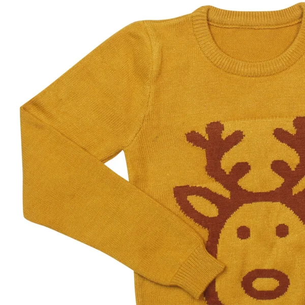 Áo len bé trai tay dài CF B128024 (7-8Y,Vàng)