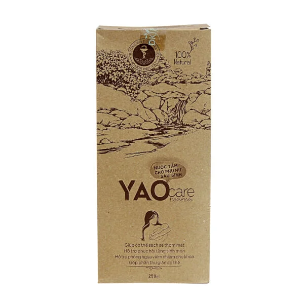 Nước tắm thảo dược phụ nữ sau sinh Yaocare Mama chai 250ml