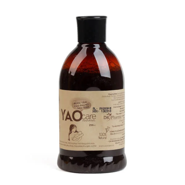 Nước tắm thảo dược phụ nữ sau sinh Yaocare Mama chai 250ml