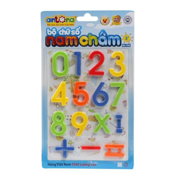 Bộ chữ số nam châm (LNV)