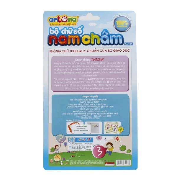 Bộ chữ số nam châm (LNV)