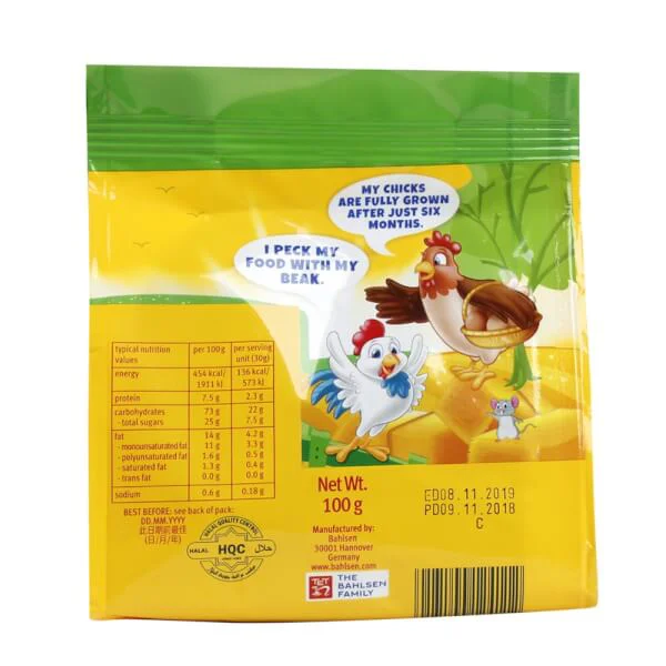 Bánh qui lúa mì & yến mạch hình thú Bahlsen Zoo 100g