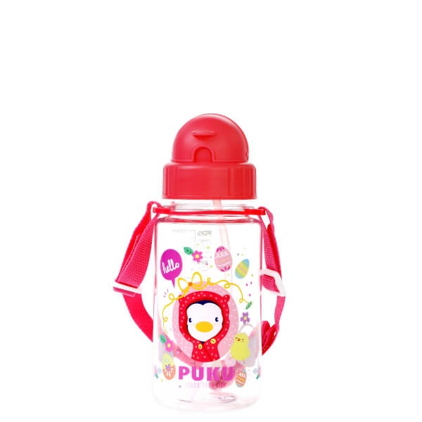 Bình uống nước nhựa tritan 350ml (P14732-399, Hồng) (Hồng)