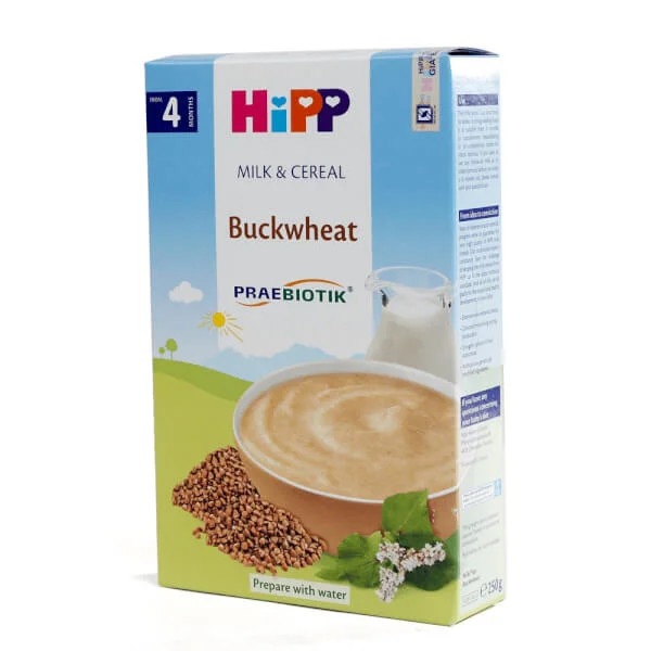 Bột sữa dinh dưỡng HiPP bổ sung Praebiotik - Bột ăn dặm kiều mạch 250g