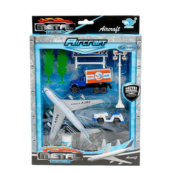 Vỉ xe Diecast nhỏ chủ đề sân bay - JP2202