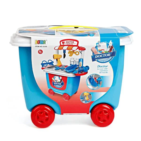 Xe đẩy nhập vai bác sỹ 22PCS - 8358