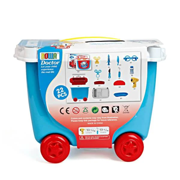 Xe đẩy nhập vai bác sỹ 22PCS - 8358