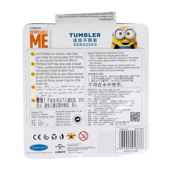 Lật đật Minion XEB82260