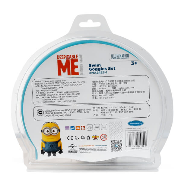 Bộ nón và kính bơi Minion XMA2423-1