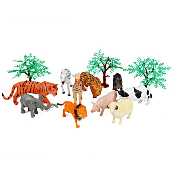 Hộp thế giới động vật nuôi CY124689 (12pcs)