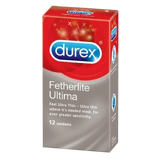 Bao Cao Su Durex Fether Ultima hộp 12 gói