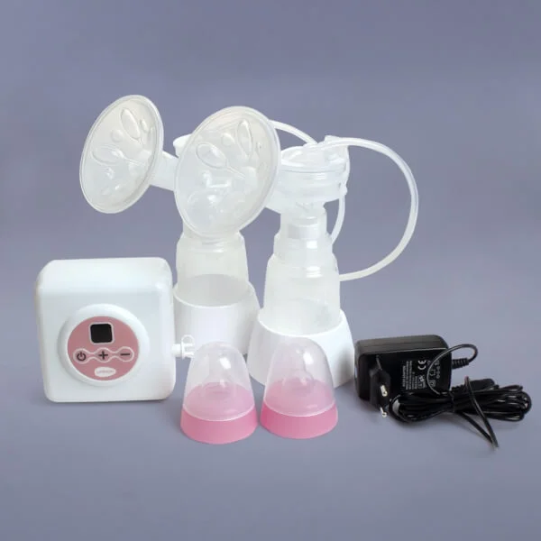 Máy hút sữa điện đôi có pin sạc Premium Allegro Unimom UM872002