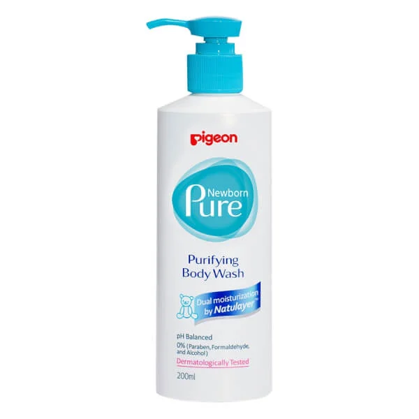Tắm gội Newborn Pure 200ml (Pigeon)