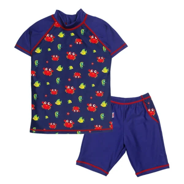 Bộ đồ bơi bé trai CF B049001 Xanh đen