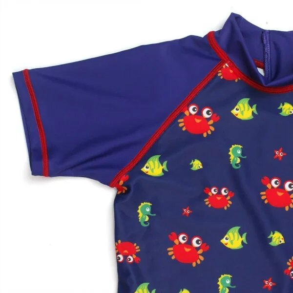 Bộ đồ bơi bé trai CF B049001 Xanh đen