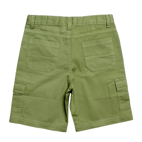 Quần kaki bé trai ngắn CF B059026 Xanh lá cây