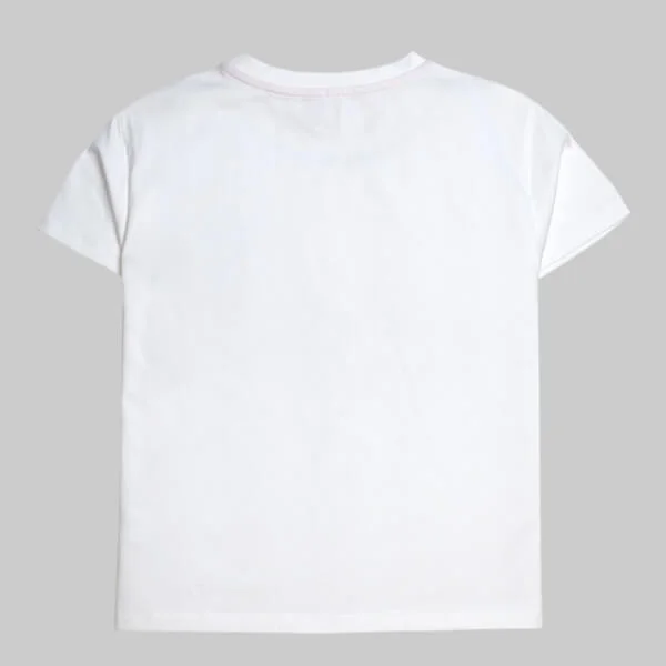 Áo thun bé gái tay ngắn CF G059020 Trắng