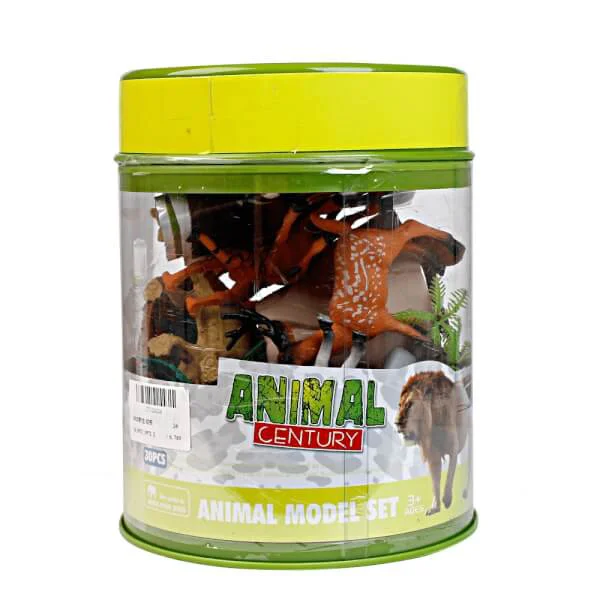 Hộp thế giới động vật hoang dã kèm bản đồ CY124336 (30pcs)