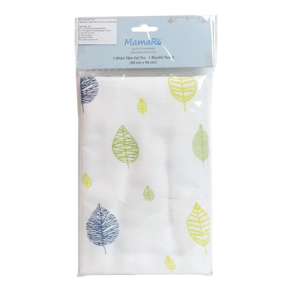Khăn tắm cho bé Mamaru 90x90cm